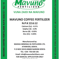 MAVUNO COFFEE FERTILIZER N:P:K 20:10:10